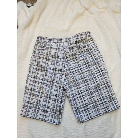 Slazenger Mens Golf Shorts Plaid EUC Sz 34 - Picture 5 of 7